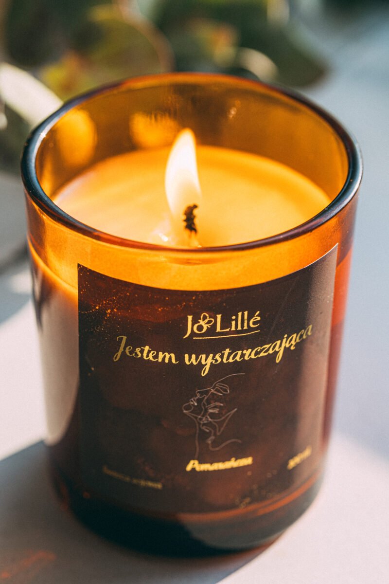 Świeca sojowa - Jesteś wystarczająca 200 ml