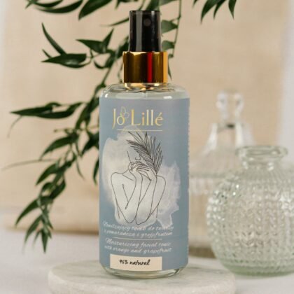 Naturalny tonik Jo Lillé w szklanej butelce – produkt do pielęgnacji skóry